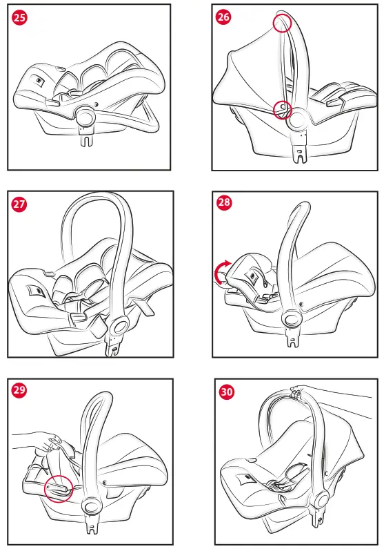 chicco kaily Car Seat with Base - figer6