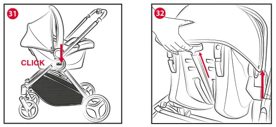 chicco kaily Car Seat with Base - figer7