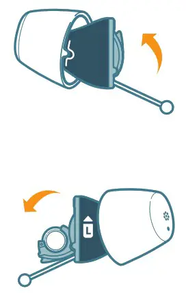 SONY CRE C10 Self Fitting Hearing Aid - How to insert the battery 2