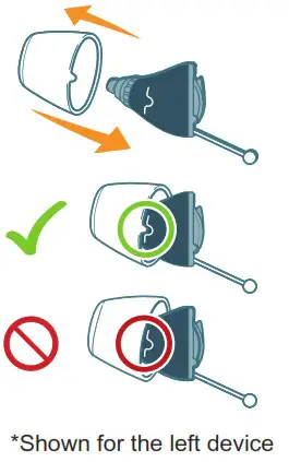 SONY CRE C10 Self Fitting Hearing Aid - Installing new Click Sleeve