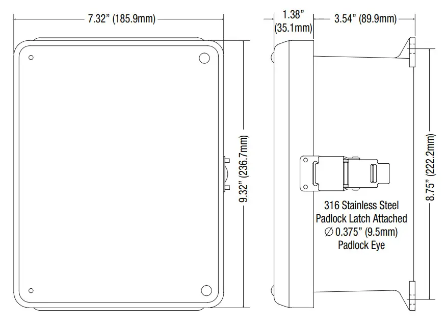 Altronix NetWay2ES Series PoE-Powered 2 Port PoE Switches - Figure 7