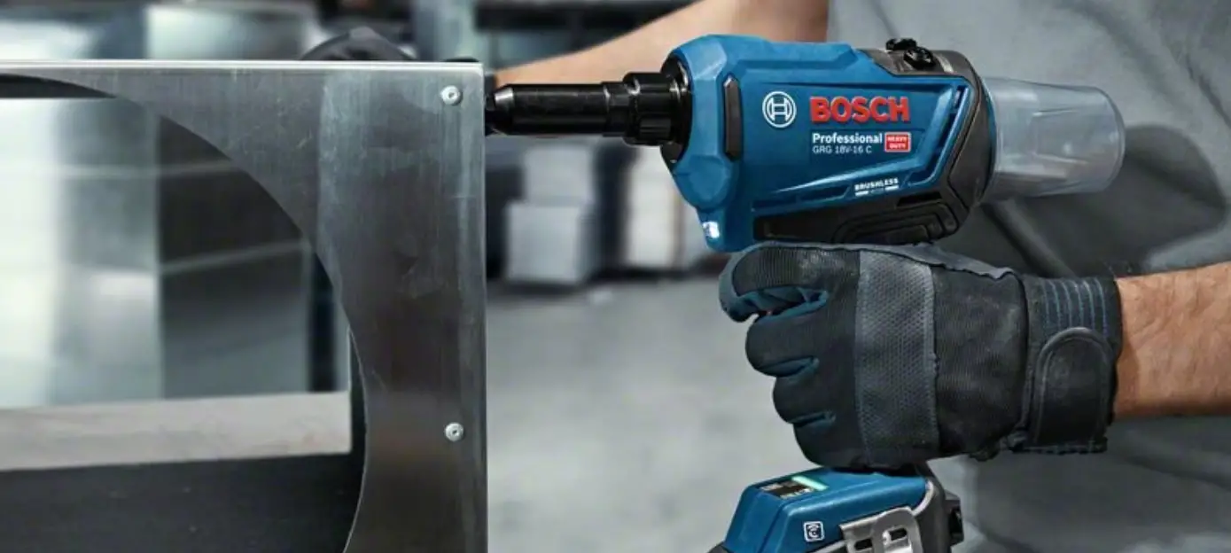 Bosch Grg 18v-16 C Professional Cordless Rivet Gun Instruction Manual