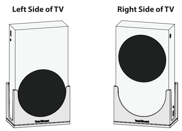 TotalMount Xbox Series S Innovelis Ledge Wall Mount - 2