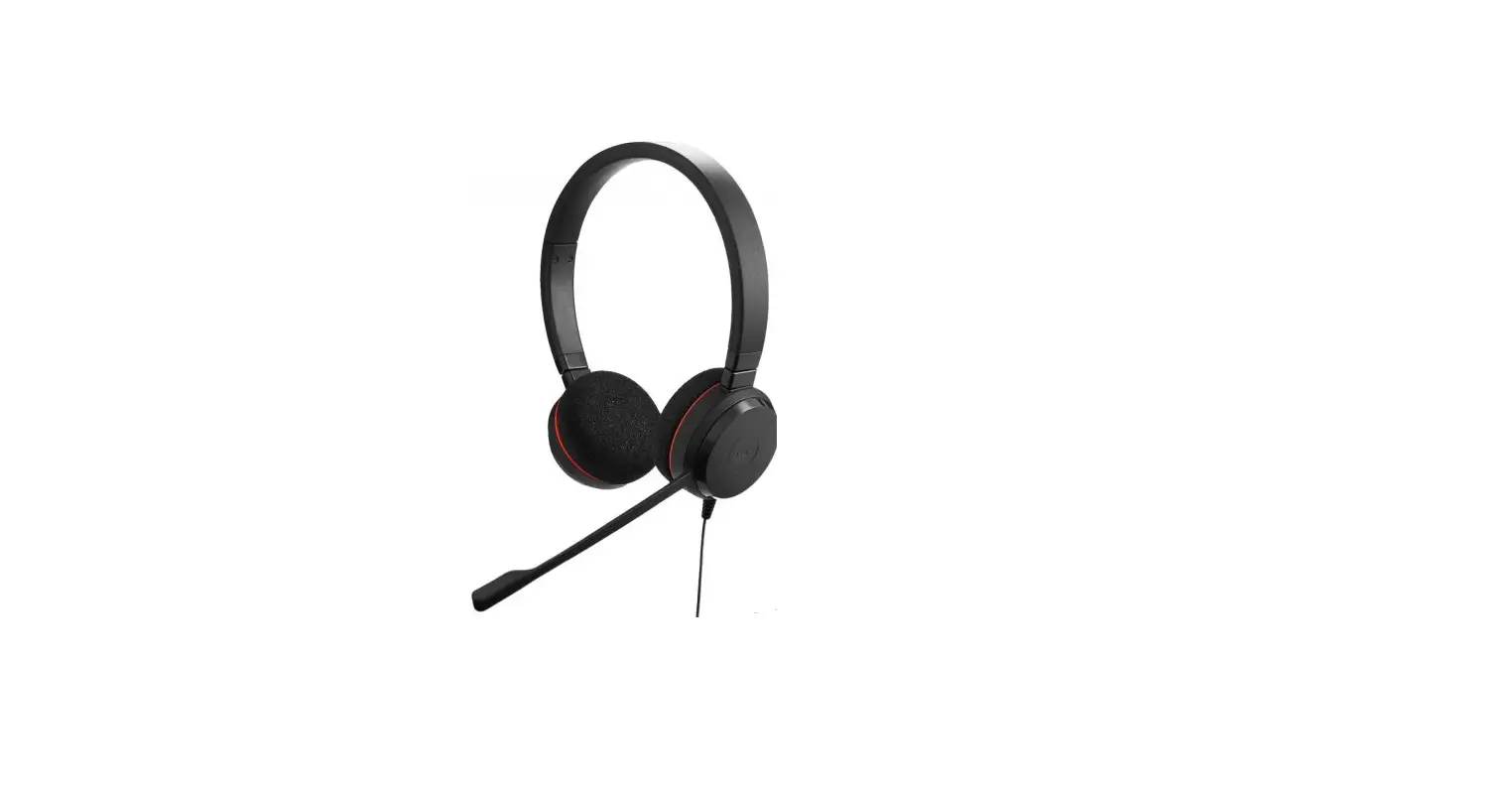 Jabra Evolve 20 Stereo Wired Headset Instructions