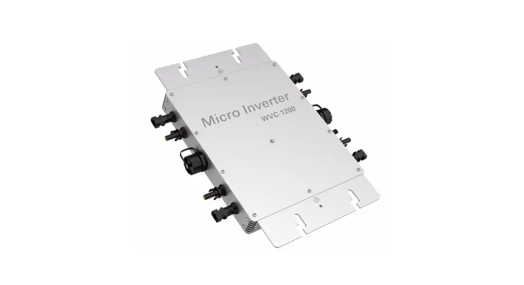 Wvc-1200 Grid Tie Micro Inverter User Manual Wvc-1200 Grid Tie Micro Inverter User Manual