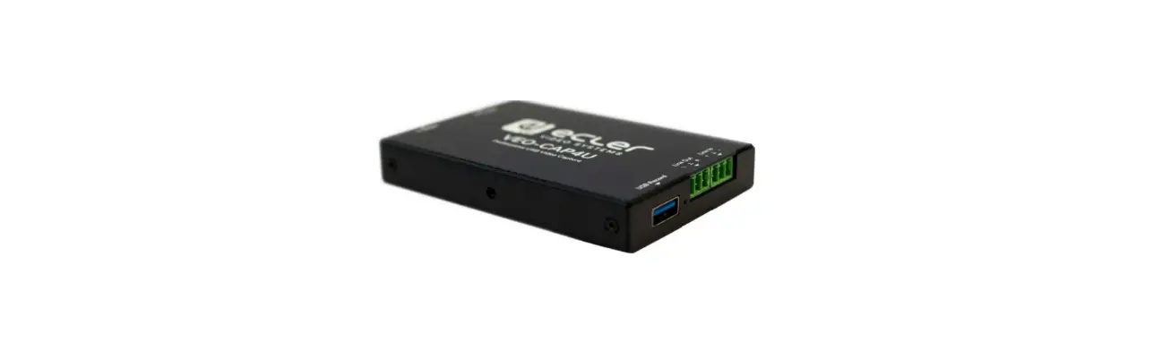 Ecler Veo-cap4u Professional Usb Video Capture User Manual