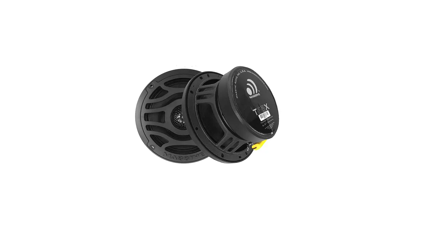 Massive T65x Marine Coaxial Speakers Instruction Guide Massive T65x Marine Coaxial Speakers Instruction Guide