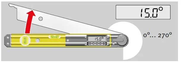 STABILA TECH 700 DA Digital Electronic Angle Finder fig 5