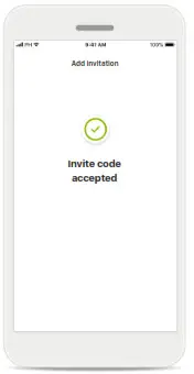 sonova my phonak junior 1.0 - Adding an invite code 5