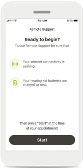 sonova my phonak junior 1.0 - Remote Support session 1