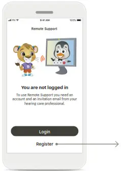 sonova my phonak junior 1.0 - Setting up an account with myPhonak 1