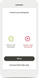sonova my phonak junior 1.0 - Troubleshooting the pairing 2