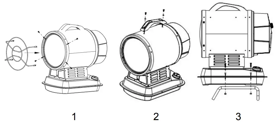 TOPMAQ BGO1402 20 Diesel Radiant Heater - fig 2
