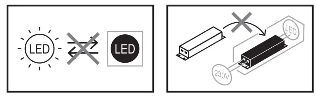 LEDVANCE LN COMP BATTEN 600 10W-3000K Linear Compact Batten - fig 3