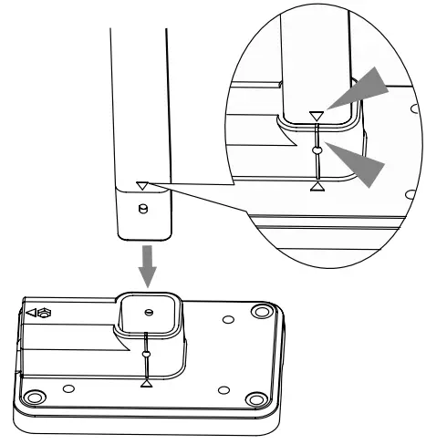 BRESSER 7 in 1 Exclusive Weather Center ClimateScout - stand marking