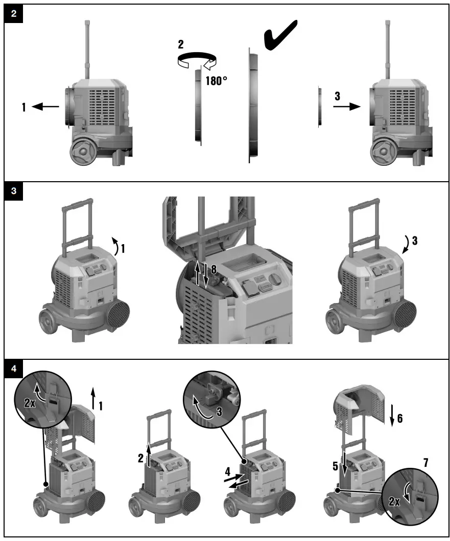 HILTI AIC 1000 Air Cleaner - Figure 2