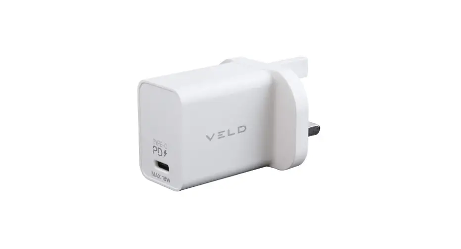 Veld Vh18bw Super Fast Type C Wall Charger Instructions