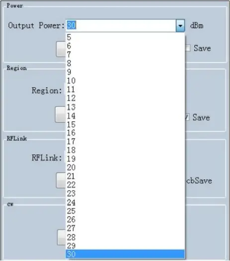 CHAINWAY SR160 - Parameter Setup 2