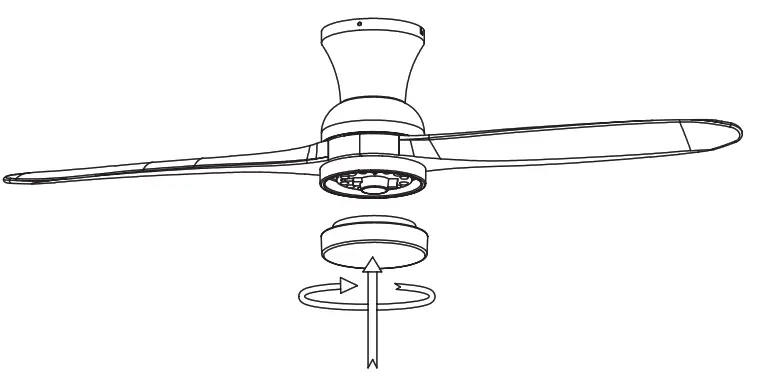 CREATE Wind Prop Ceiling Fan with DC Motor - fig9