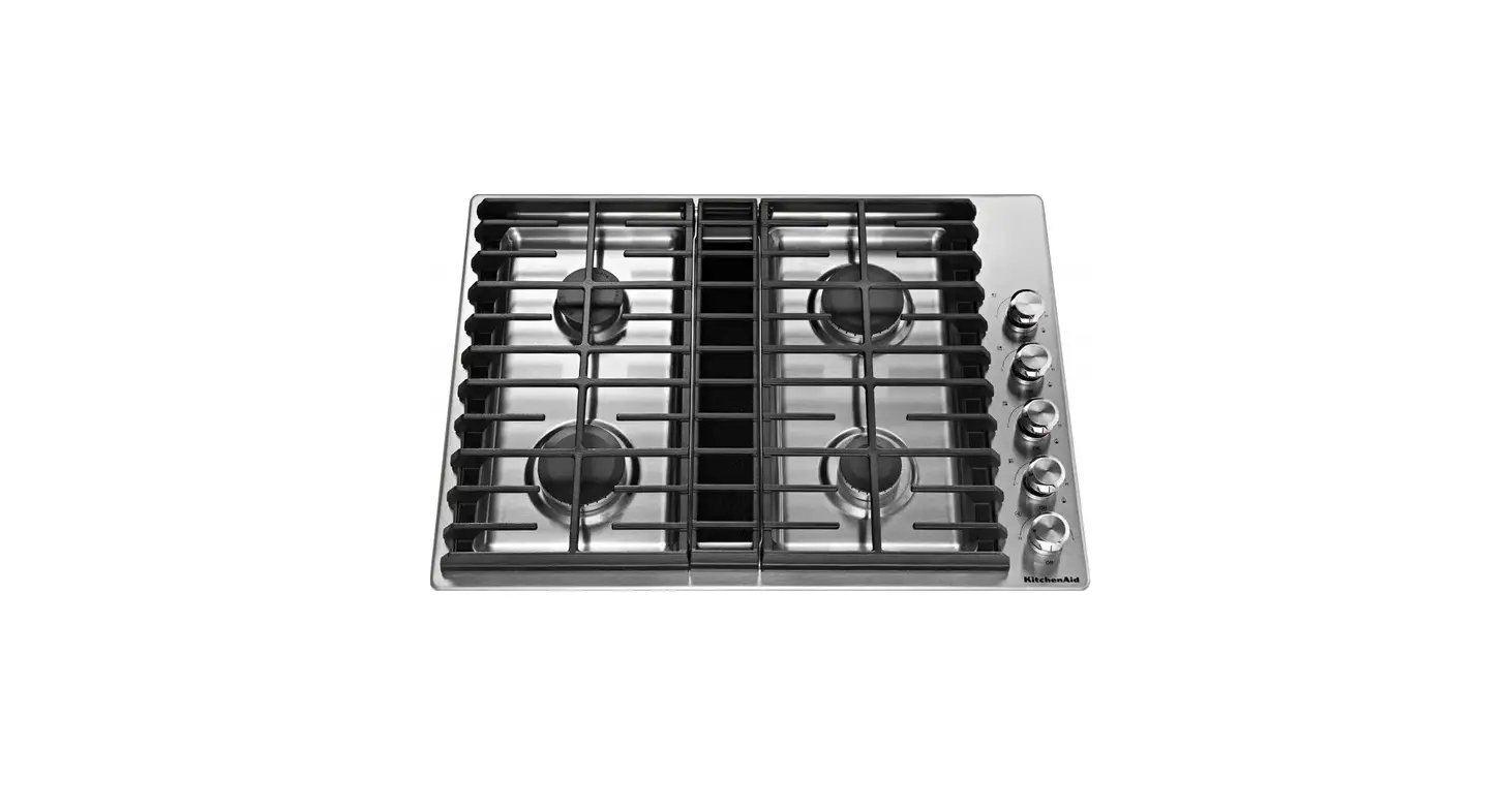 Jennair W11508907a 30 Inch And 36 Inch (76.2 Cm And 91.4 Cm) Gas Downdraft Cooktop Owner's Manual