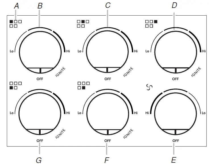 JENNAIR-W11508907A-30-Inch-and-36-inch-(76.2-CM-AND-91.4-CM)-Gas-Downdraft-Cooktop-fig-3