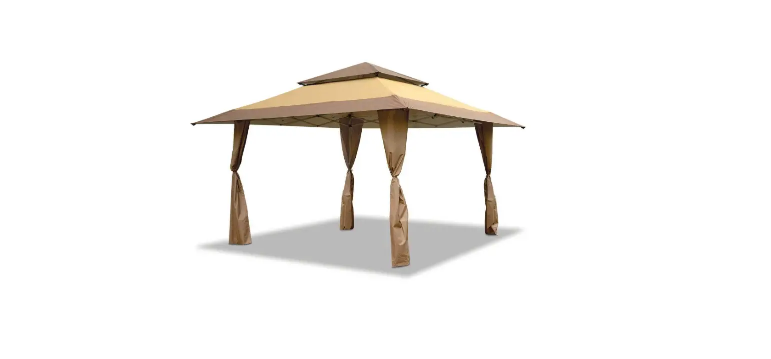 Alpulon Zmwv102 Brown Fully Enclosed Outdoor Gazebo User Manual Alpulon Zmwv102 Brown Fully Enclosed Outdoor Gazebo User Manual