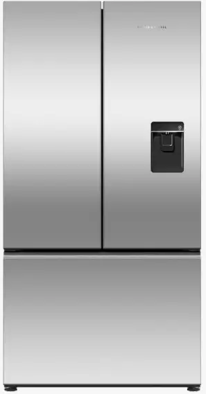 FISHER and PAYKEL RF610ANUX5 569L Freestanding French Door Refrigerator Freezer -
