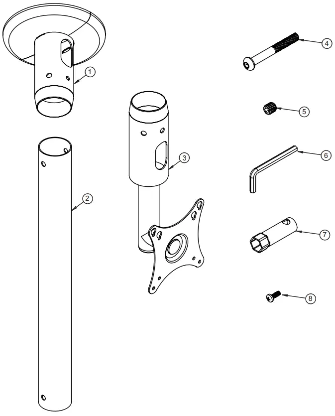 BT7553-050 PARTS LIST