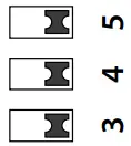 POSITIONING OF THE DIP SWITCHES