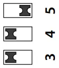 POSITIONING OF THE DIP SWITCHES