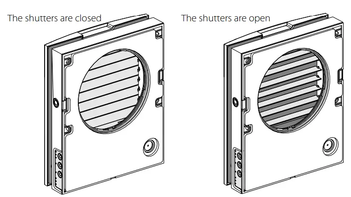 Pro LOUVER SHUTTERS OPERATION PRINCIPLE