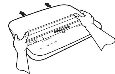 hp CC20 Slide Top Crosscut Shredder 03