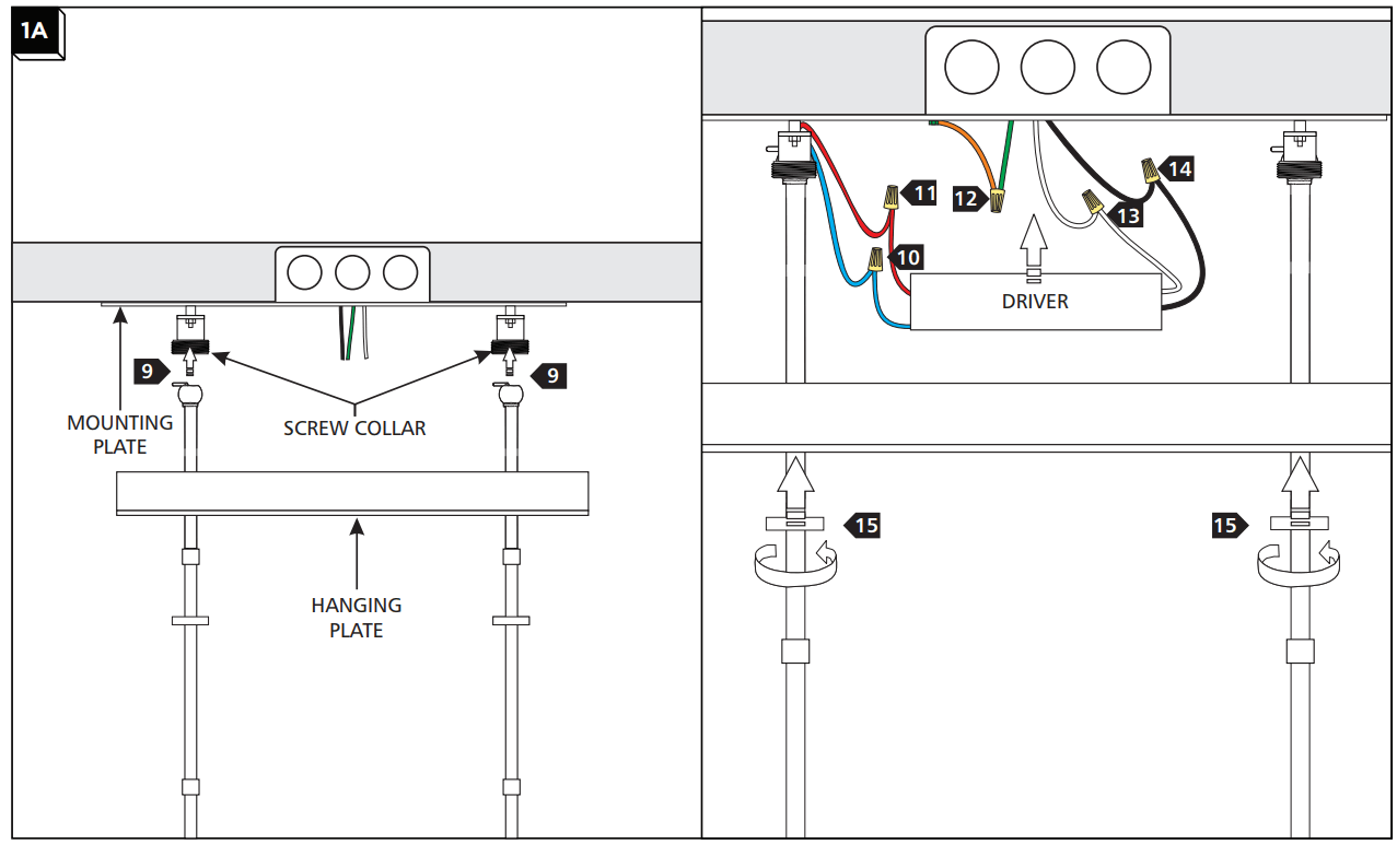 TECH LIGHTING 700LSSTG260 Stagger LED Linear Suspension - FIG1