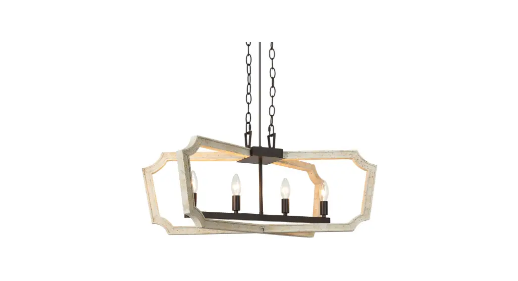 Lnc A04597 Creamy 4-light Farmhouse Linear Led Kitchen Island Light Instruction Manual Lnc A04597 Creamy 4-light Farmhouse Linear Led Kitchen Island Light Instruction Manual