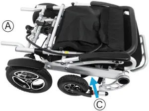 MOB1029L - Motorized Wheelchair