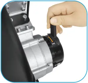 MOB1029L - Unfold and Adjust Wheelchair 11b