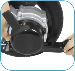 MOB1029L - Unfold and Adjust Wheelchair 12b