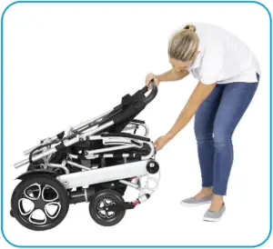 MOB1029L - Unfold and Adjust Wheelchair 2