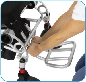 MOB1029L - Unfold and Adjust Wheelchair 4