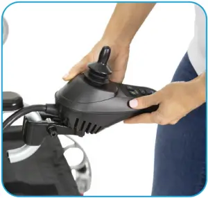 MOB1029L - Unfold and Adjust Wheelchair 5a