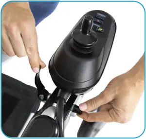 MOB1029L - Unfold and Adjust Wheelchair 5b