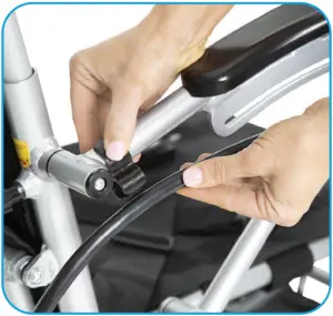 MOB1029L - Unfold and Adjust Wheelchair 6