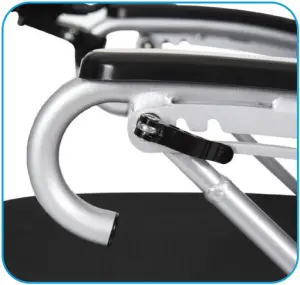 MOB1029L - Unfold and Adjust Wheelchair 9a