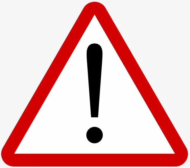 warning icon