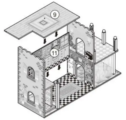 alza-HRAbz35319-Dollhouse-with-Furniture-and-Slide-FIG-26