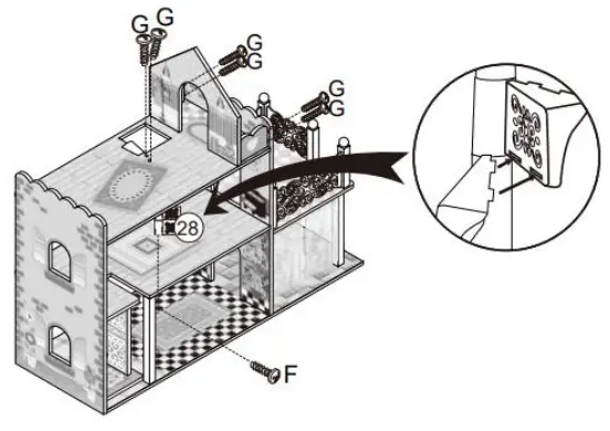 alza-HRAbz35319-Dollhouse-with-Furniture-and-Slide-FIG-32