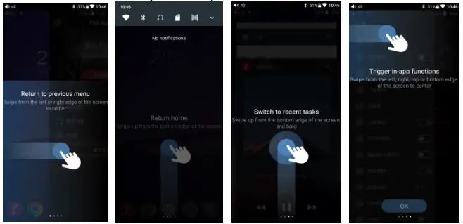 Fiio M15 Complete - Gesture control