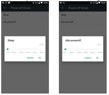 Fiio M15 Complete - Idle power-off