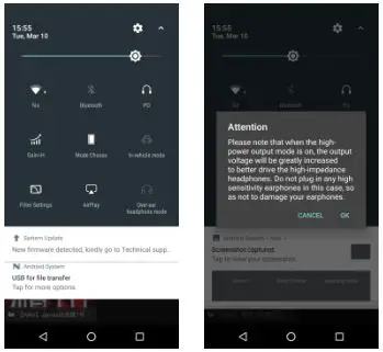 Fiio M15 Complete - Over-ear headphone mode