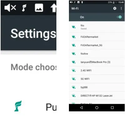 Fiio M15 Complete - WLAN
